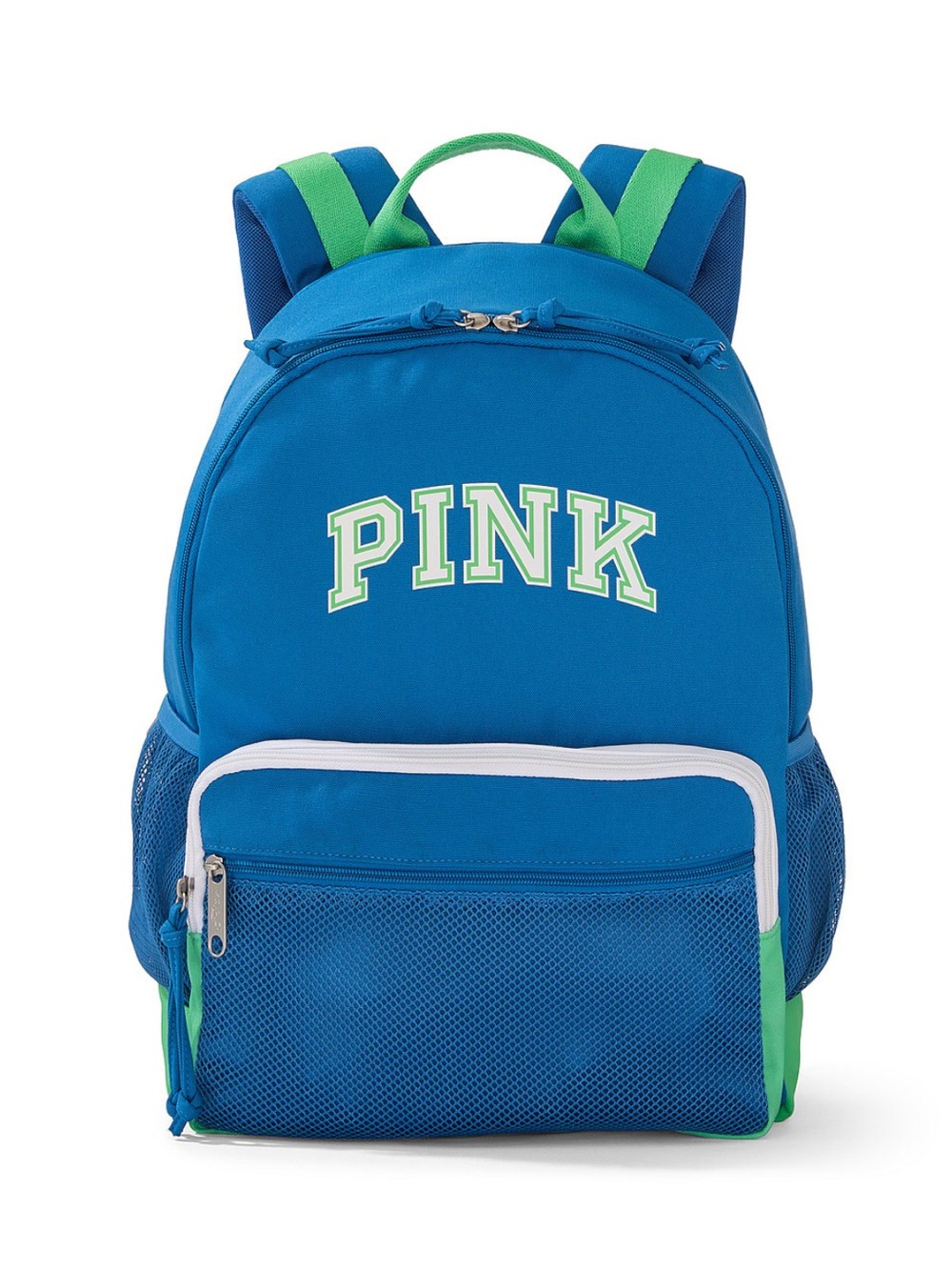 (Inventory 68) Victoria's Secret PINK Campus backpack Varsity blue & green